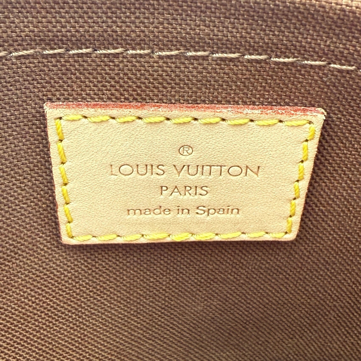 Louis Vuitton Multi Pochette Accessoires Monogram Canvas Braun / sehr gut Louis Vuitton
