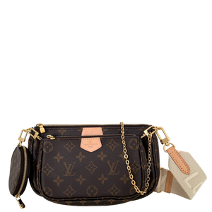 Louis Vuitton Multi Pochette Accessoires Monogram Canvas Bruin