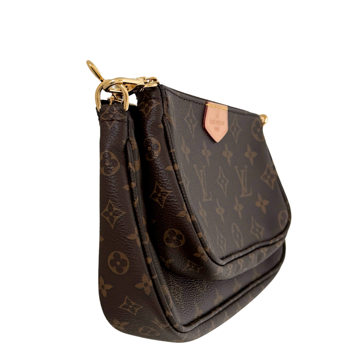 Louis Vuitton Multi Pochette Accessoires Monogram Canvas Braun / sehr gut Louis Vuitton