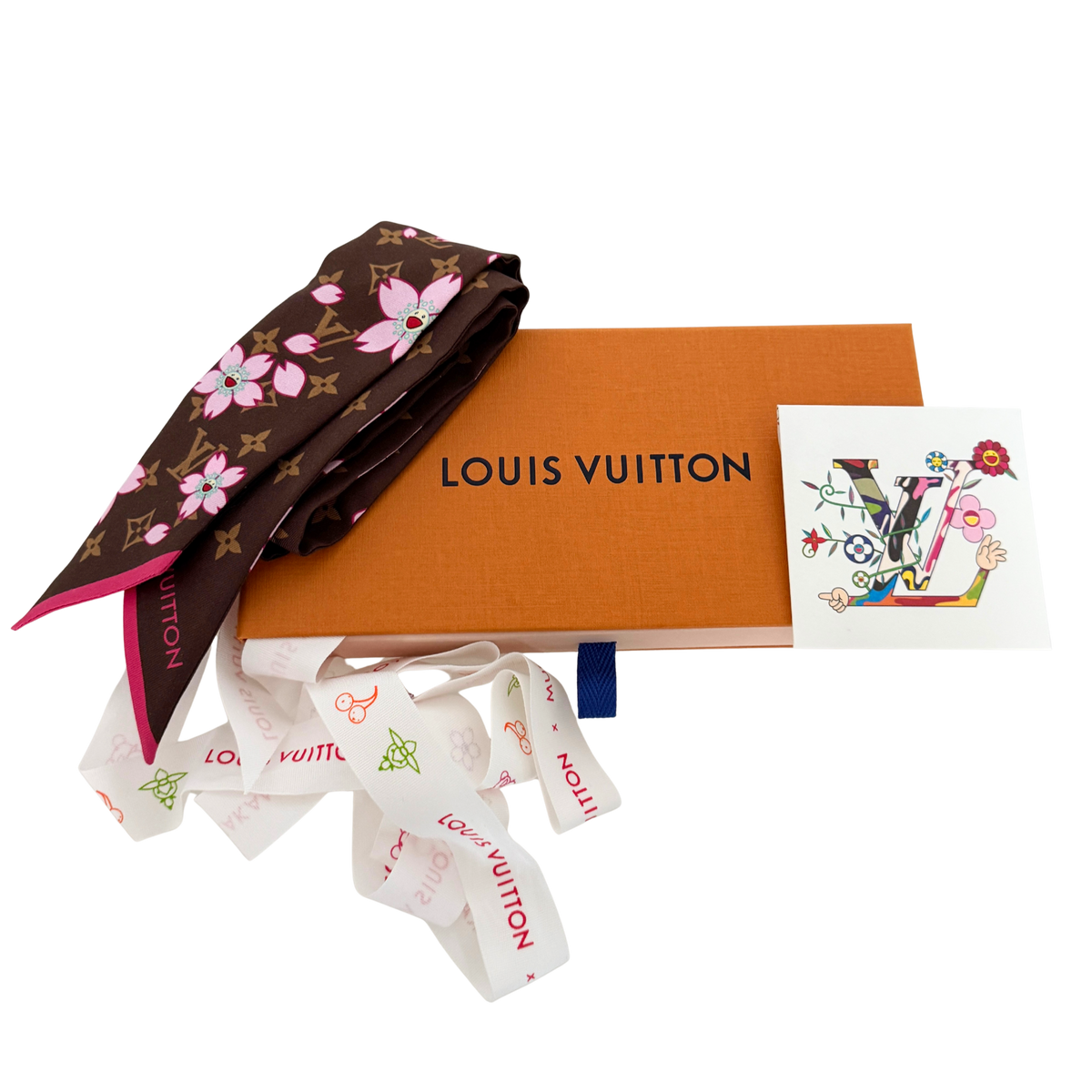 Louis Vuitton  LV X TM Monogram Cherry Blossom BB Bandeau Braun / neuwertig Louis Vuitton