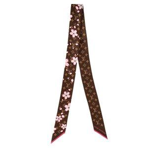 Louis Vuitton LV X TM Monogram Cherry Blossom BB Bandeau Bruin
