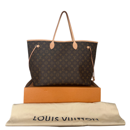 Louis Vuitton Neverfull GM Monogram M46978 Braun Fullset / neuwertig Louis Vuitton