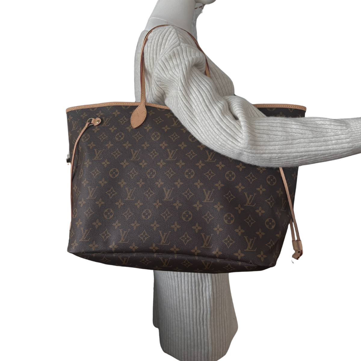 Louis Vuitton Neverfull GM Monogram M46978 Braun Fullset / neuwertig Louis Vuitton