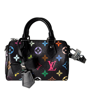 Louis Vuitton LV x TM Nano Speedy veelkleurig zwart
