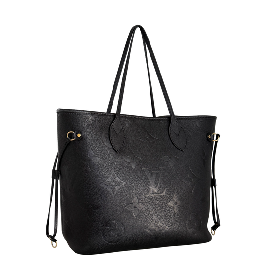 Louis Vuitton Neverfull MM Empreinte Monogram M45685 Schwarz Fullset / sehr gut Louis Vuitton