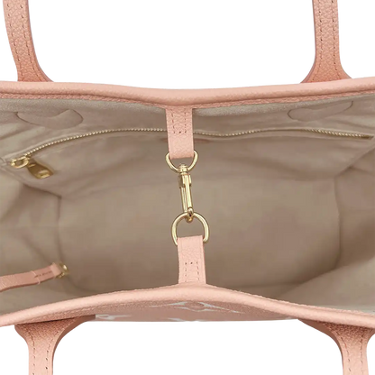 Louis Vuitton Neverfull MM Leder Trianon Rosa/Creme Fullset / neuwertig Louis Vuitton