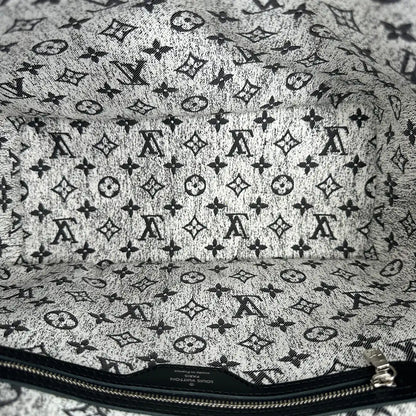 Louis Vuitton Neverfull MM Monogram Jaquard Denim Noir M21465  Fullset / neu Louis Vuitton