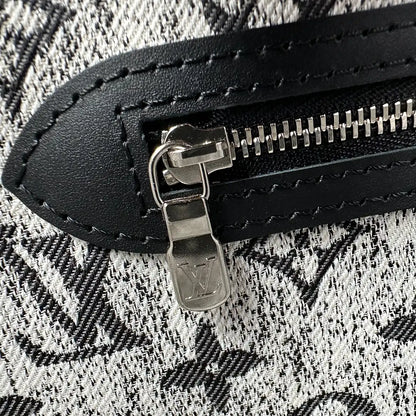 Louis Vuitton Neverfull MM Monogram Jaquard Denim Noir M21465  Fullset / neu Louis Vuitton