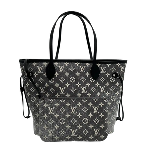 Louis Vuitton Neverfull MM Monogram Jaquard Denim Noir M21465