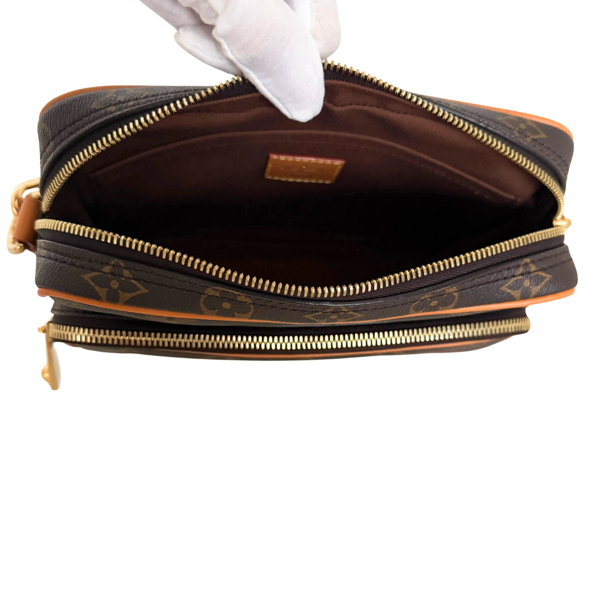 Louis Vuitton Nil G69 Herren Tasche M14016 Braun Fullset / sehr gut Louis Vuitton