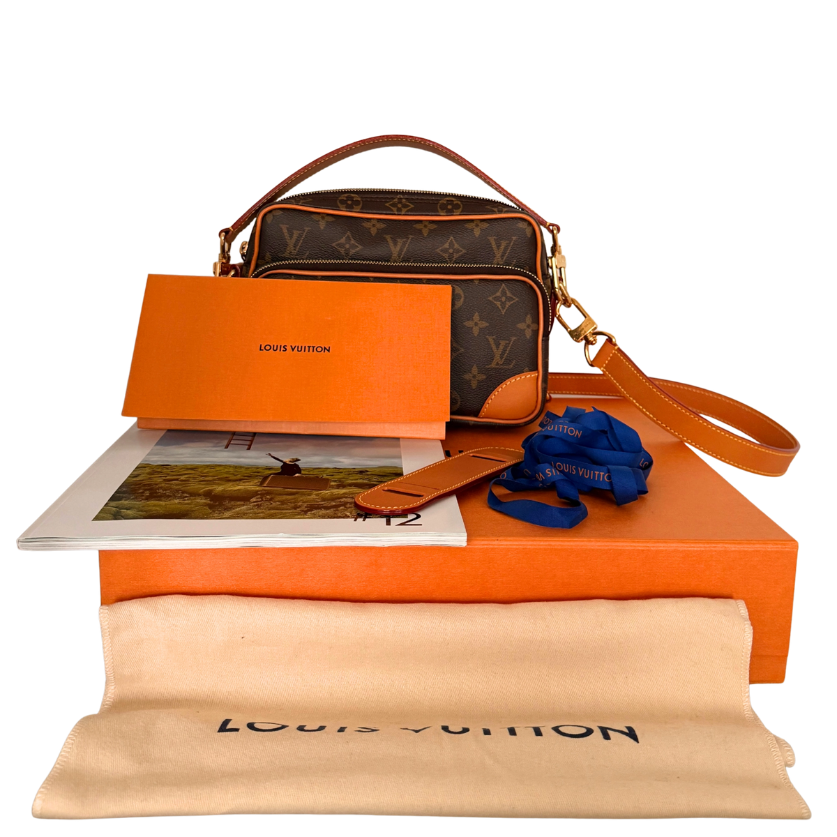 Louis Vuitton Nil G69 Herren Tasche M14016 Braun Fullset / sehr gut Louis Vuitton