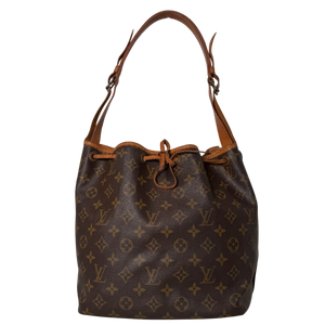 Louis Vuitton Petit Sac Noé Monogram Canvas Bruin