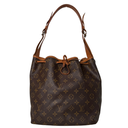 Louis Vuitton Petit Sac Noé Monogram Canvas Braun / gut Echtheitscheck