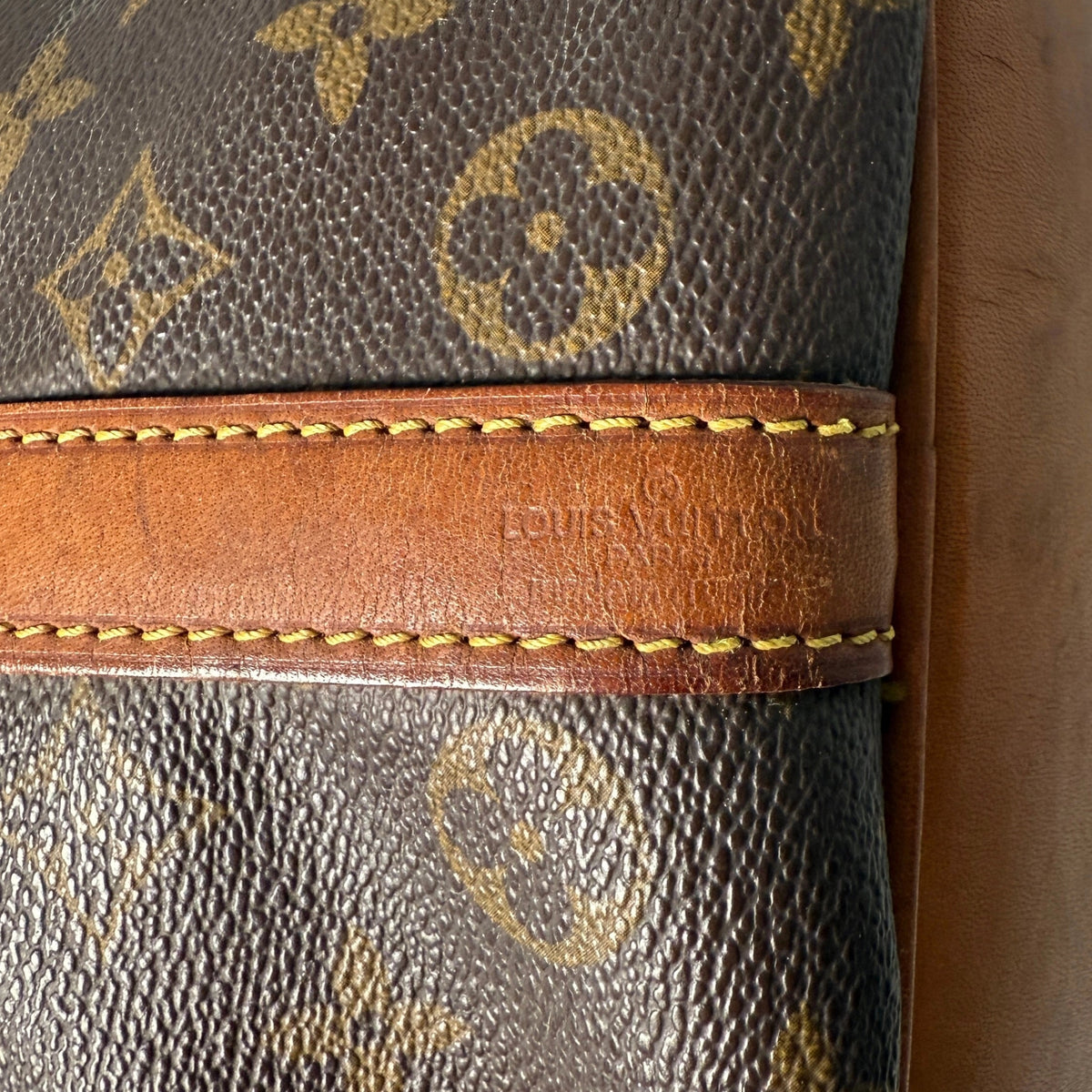Louis Vuitton Petit Sac Noé Monogram Canvas Braun / gut Echtheitscheck
