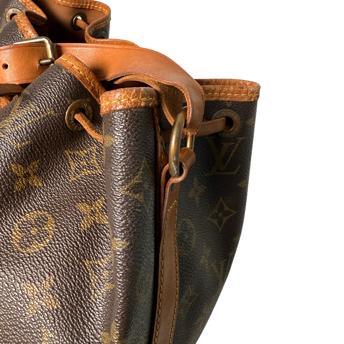 Louis Vuitton Petit Sac Noé Monogram Canvas Braun / gut Echtheitscheck