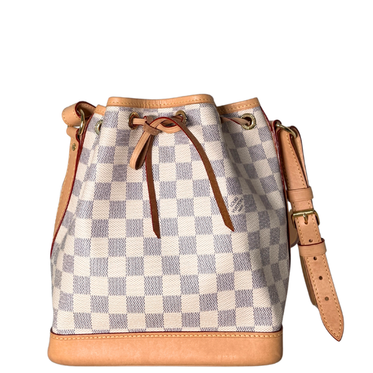 Louis Vuitton Noé BB Damier Azur Canvas Beige