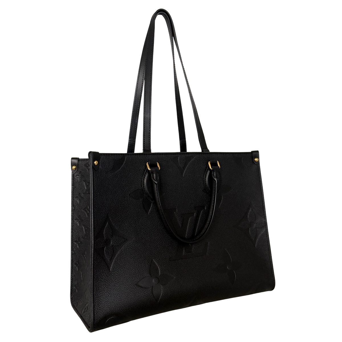 Louis Vuitton Onthego MM Empreinte Leder schwarz M45595 / neuwertig Louis Vuitton