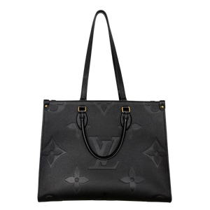 Louis Vuitton Onthego MM Empreinte Leer zwart M45595