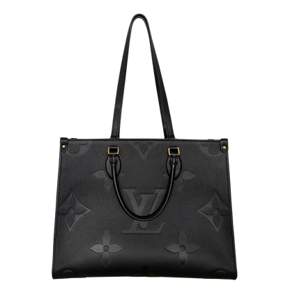 Louis Vuitton Onthego MM Empreinte Leder schwarz M45595 / neuwertig Louis Vuitton