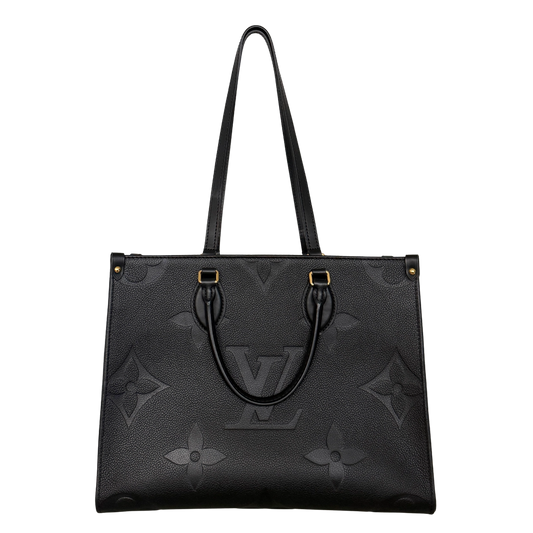 Louis Vuitton Onthego MM Empreinte Leder schwarz M45595 / neuwertig Louis Vuitton