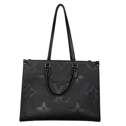 Louis Vuitton Onthego MM Empreinte Leder schwarz M45595 / neuwertig Louis Vuitton