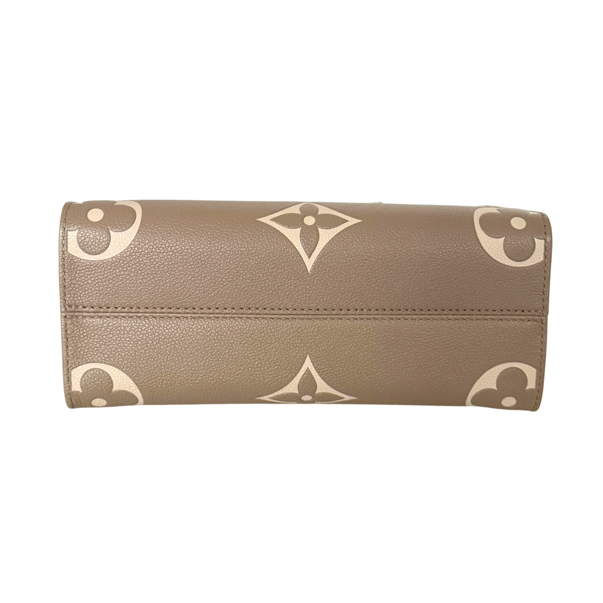 Louis Vuitton OnTheGo PM Monogram Empreinte Tourterelle / Creme / sehr gut Louis Vuitton