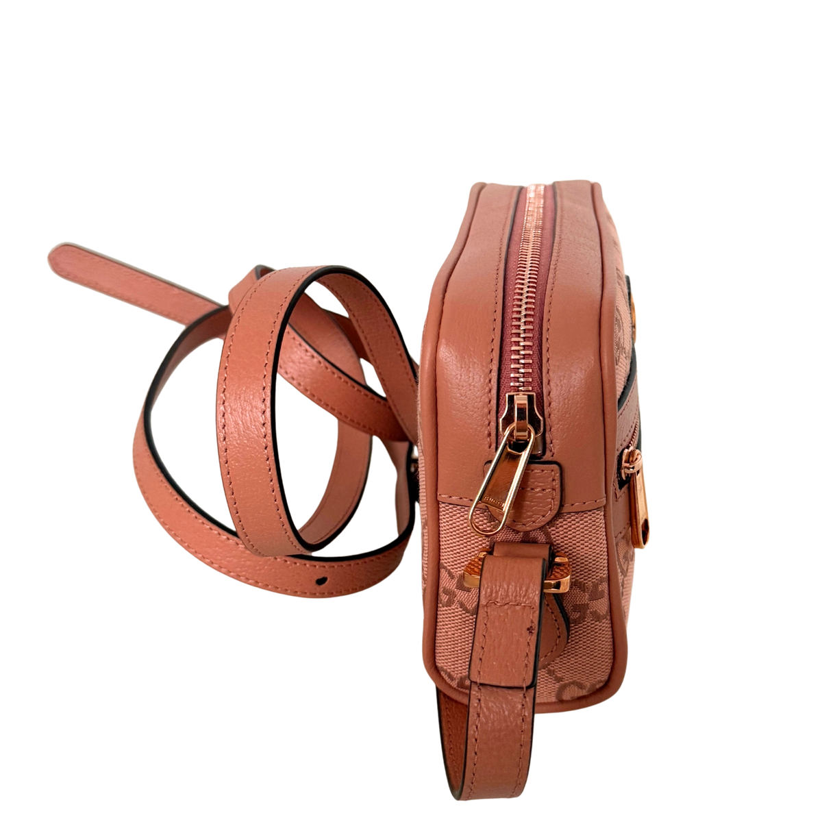 Gucci Ohidia Mini Bag Canvas Pink / neuwertig Gucci