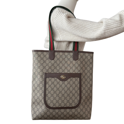 Gucci Small Ophidia Tote Bag Beige / neuwertig Gucci