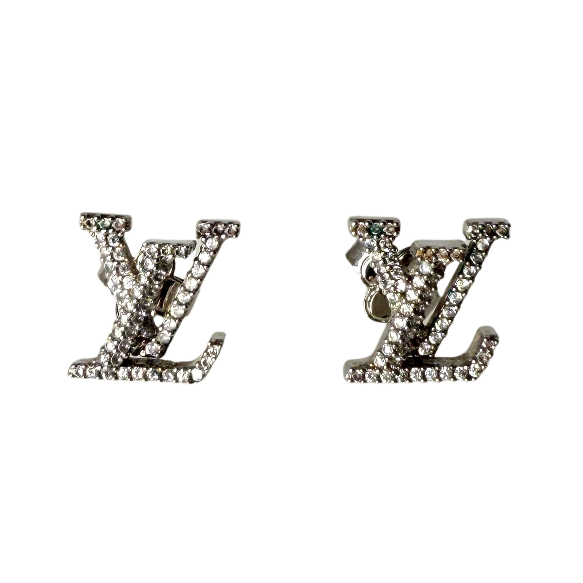 Louis Vuitton LV Iconic oorbellen palladium