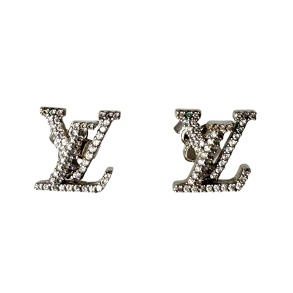 Louis Vuitton LV Iconic oorbellen palladium