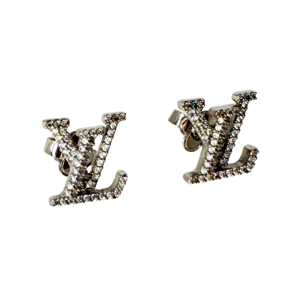 Louis Vuitton LV Iconic oorbellen palladium