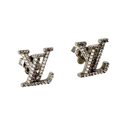Louis Vuitton LV Iconic oorbellen palladium