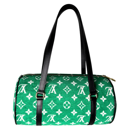 Louis Vuitton Papillon Trunk 26 Samt Monogram Grün / neuwertig Louis Vuitton