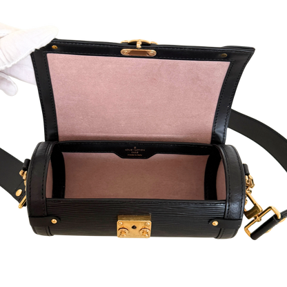 Louis Vuitton Papillon Trunk aus Epi Leder M58655 Schwarz / sehr gut Louis Vuitton