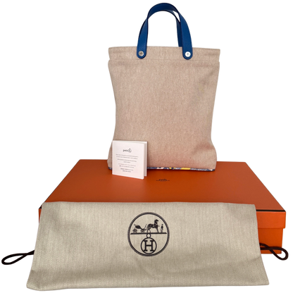 Hermès Petit h Tote Bag Beige / neuwertig Echtheitscheck