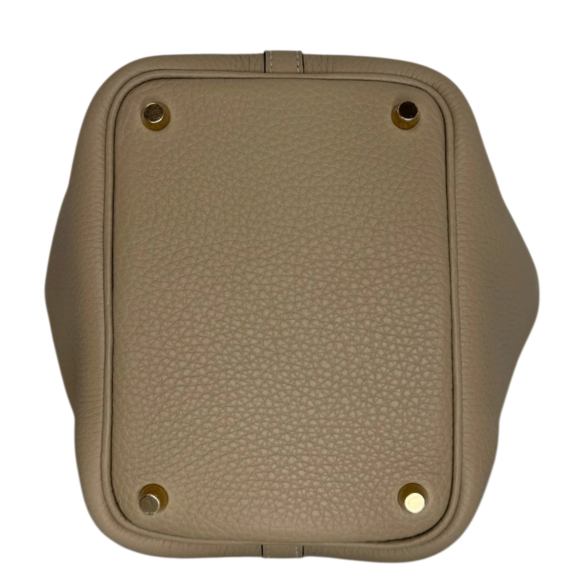 Hermès Picotin 18 Taurillon Clémence beige S2 Trench goldene Hardware 2025 Fullset / neuwertig Hermès