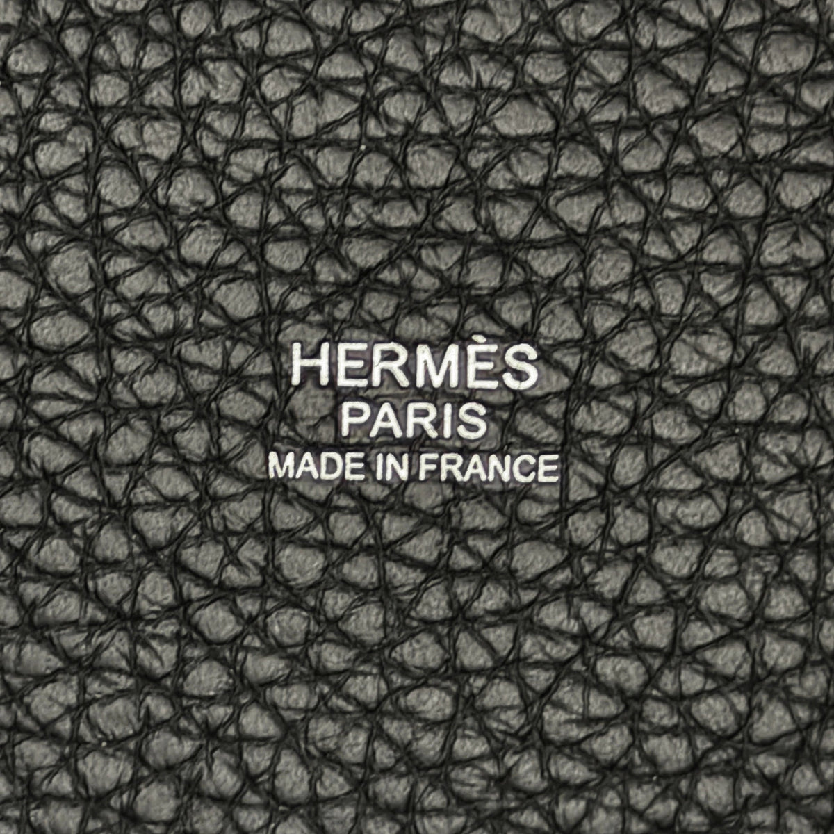 Hermès Picotin 18 Taurillon Clémence schwarz silber Hardware 2025 Fullset / neuwertig Hermès