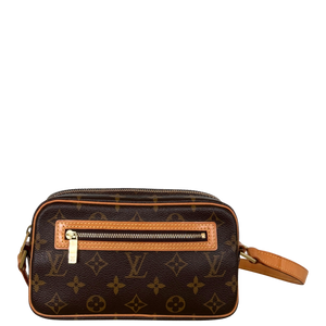 Louis Vuitton Pochette Cité Monogram Canvas Bruin