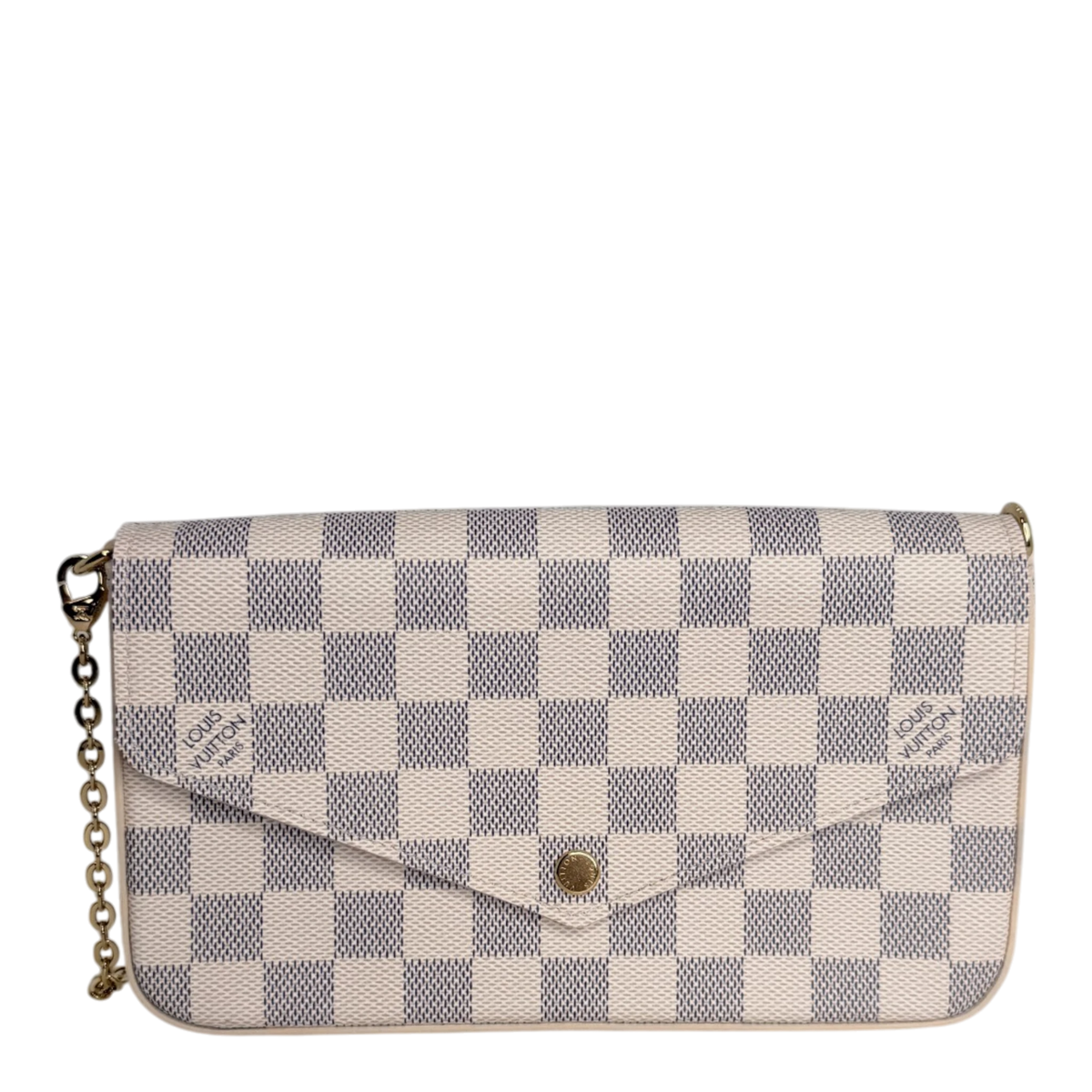 Louis Vuitton Félicie Pochette Damier Azur Canvas N40491 Louis Vuitton