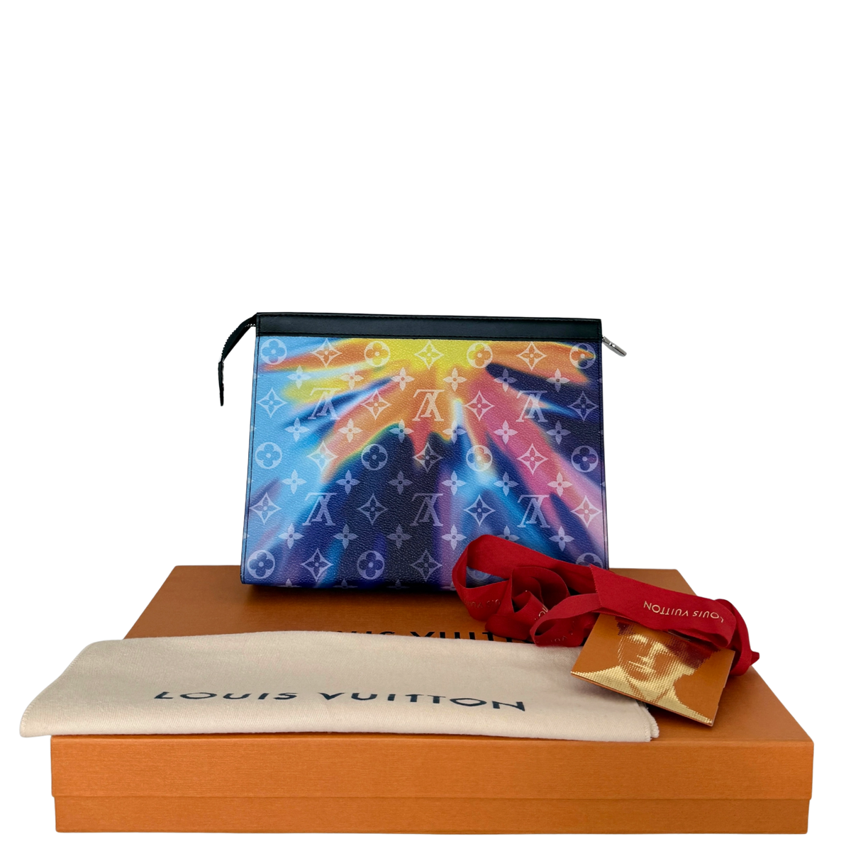 Louis Vuitton Pochette Voyage MM Monogram Sunset Veelkleurig