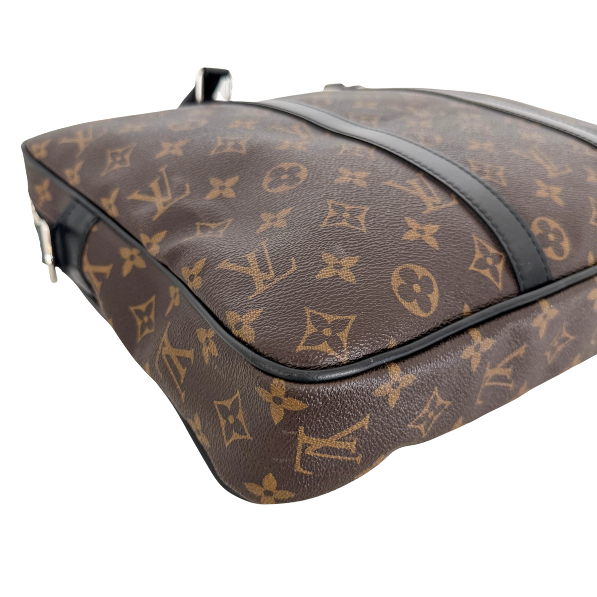 Louis Vuitton Porte Documents Voyage PM M52005 Braun / gut Louis Vuitton