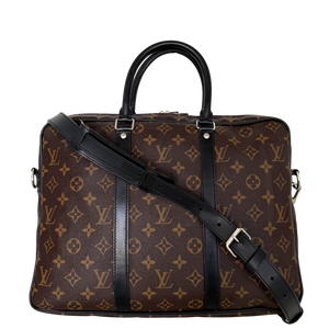 Louis Vuitton Porte Documents Voyage PM M52005 Bruin