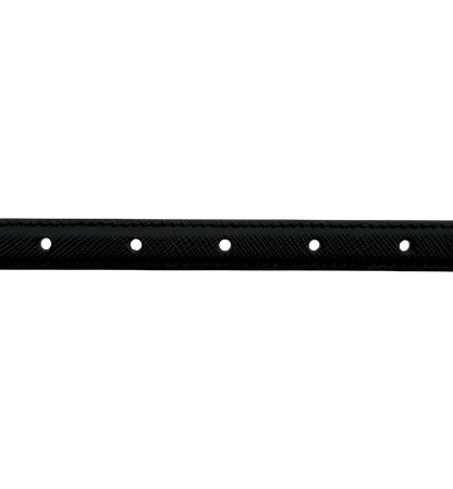 Prada Gürtel Schwarz mit goldener Prada Schnalle 80cm / sehr gut Prada