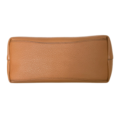 Prada Hobo Schultertasche 1BC051 Leder Braun/ neuwertig Prada