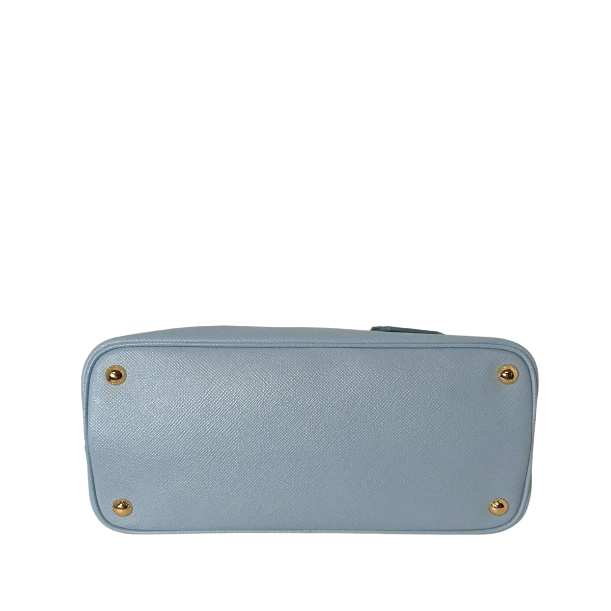 Prada Saffiano Cuir kleine Double Bag Astrale Giada Multicolor / neuwertig Prada