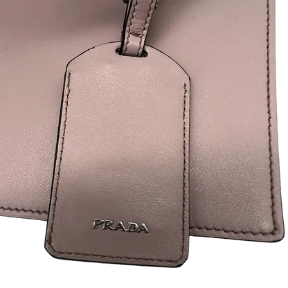 Prada Shopper City Calf Ribbon rosa / akzeptabel Prada