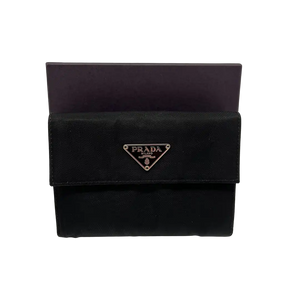 Prada Nylon Trifold Portemonnee