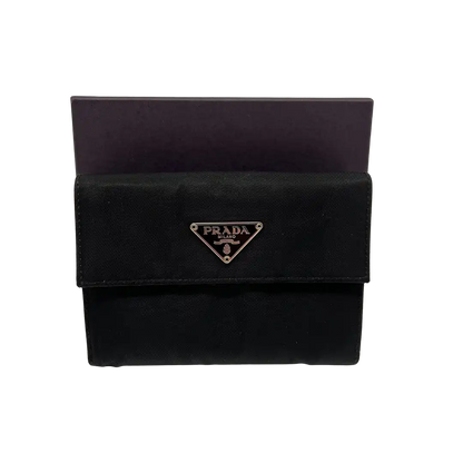 Prada Nylon Trifold Wallet Geldbörse / sehr gut Prada