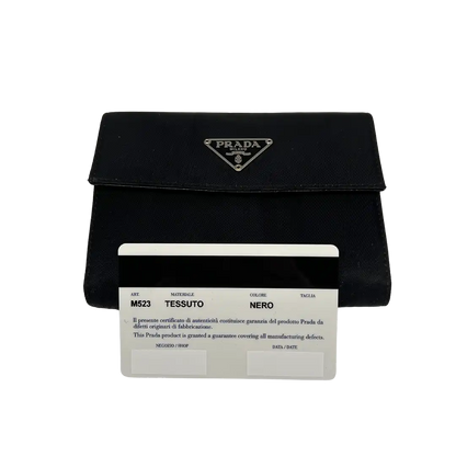 Prada Nylon Trifold Wallet Geldbörse / sehr gut Prada