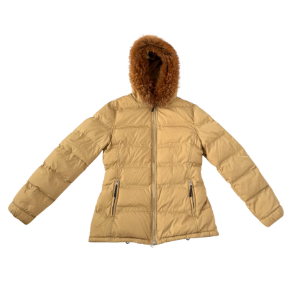Prada Daunenjacke Größe 44 Beige, sehr gut